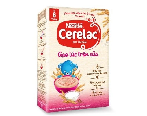 bột ăn dặm Nestle Cerelac