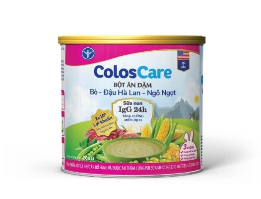 Bột ăn dặm Nutricare ColosCare