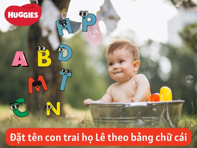 tên con trai họ Lê hay theo bảng chữ cái