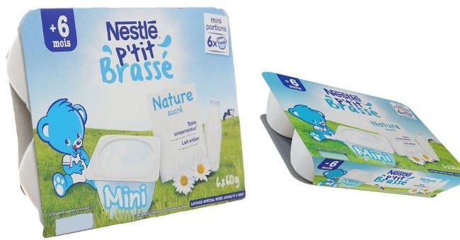 Sữa chua cho bé Nestlé P’tit 