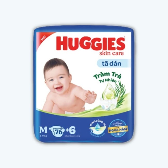 Tã dán sơ sinh Huggies Dry