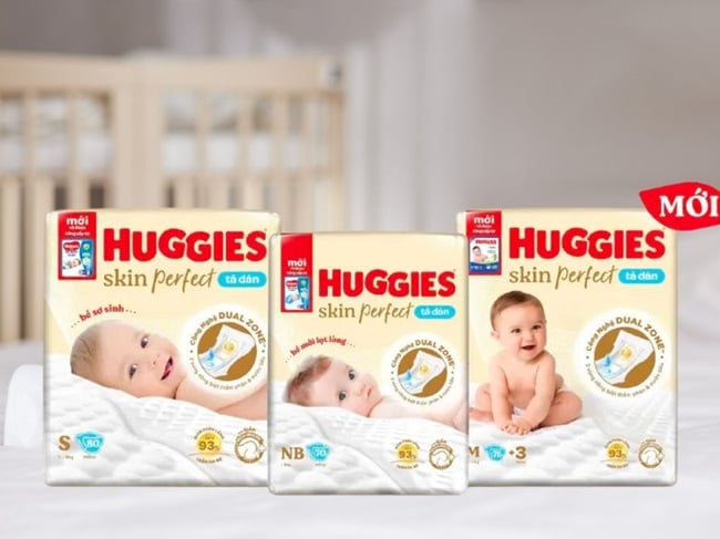 Tã dán Huggies bảo vệ da 