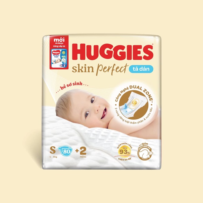 Tã dán Huggies Skin Perfect