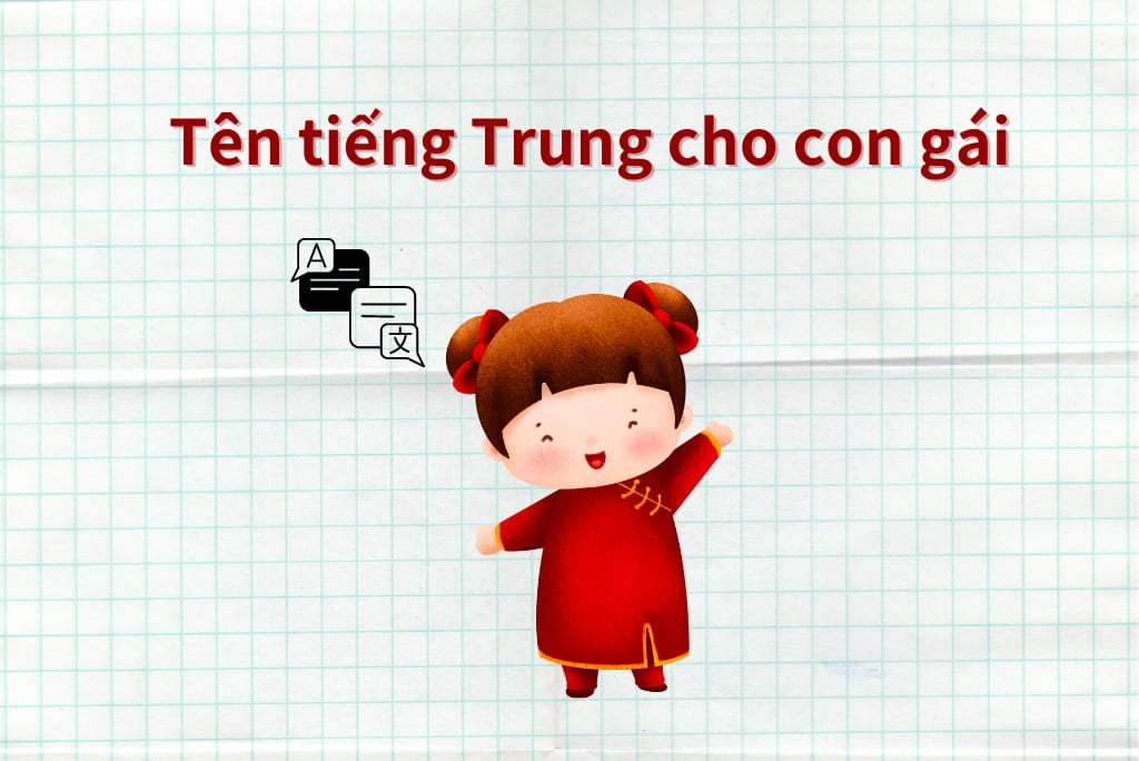 ten tieng trung con gai