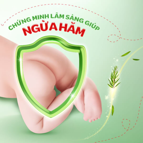 Bỉm dán giúp ngừa hăm