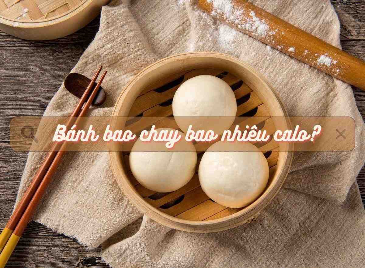 bánh bao chay bao nhiêu calo