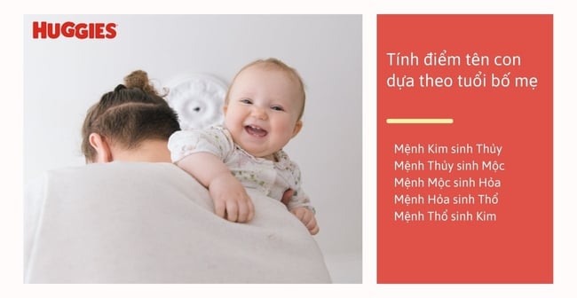 Tính điểm tên con dựa theo tuổi bố mẹ