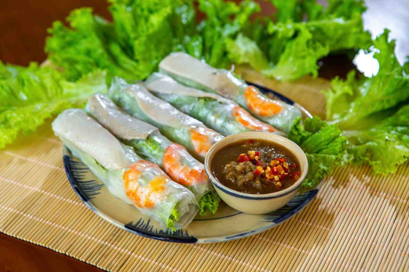 Gỏi cuốn bao nhiêu calo