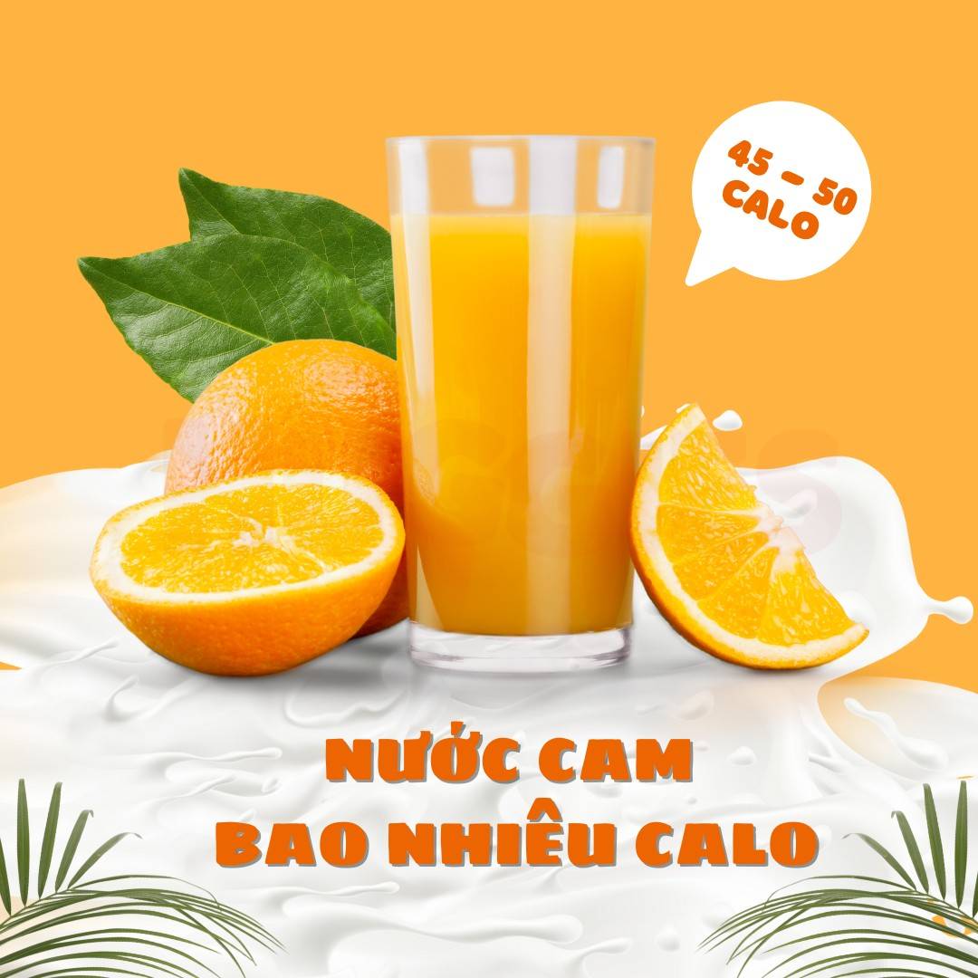 1 ly nước cam bao nhiêu calo