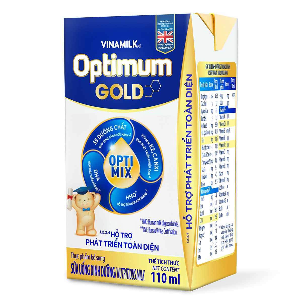 Sữa công thức pha sẵn Optimum Gold