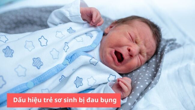 Dấu hiệu trẻ sơ sinh bị đau bụng mẹ cần nắm rõ