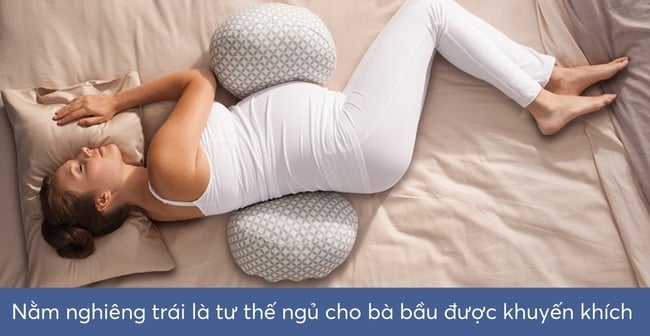 Tư thế ngủ cho bà bầu an toàn, tốt nhất